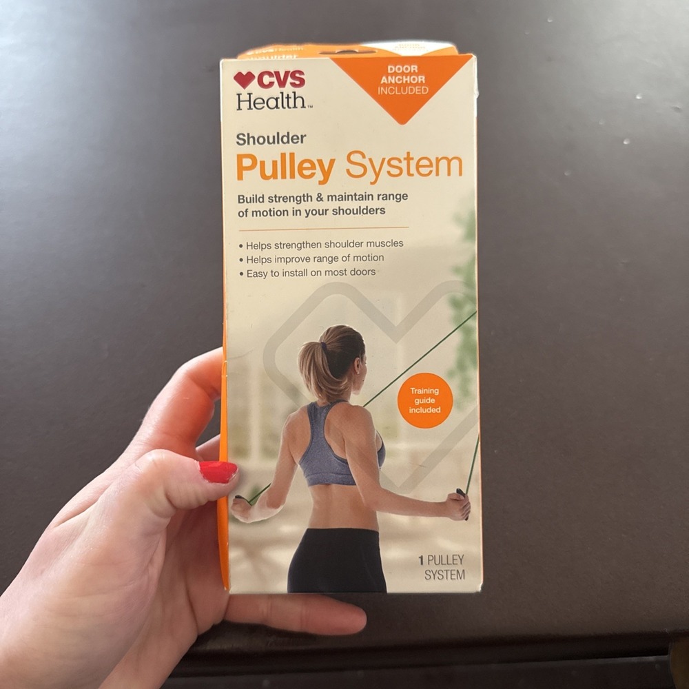 Shoulder Pulley System Door Anchor Included CVS Health Strengthen Shoulders